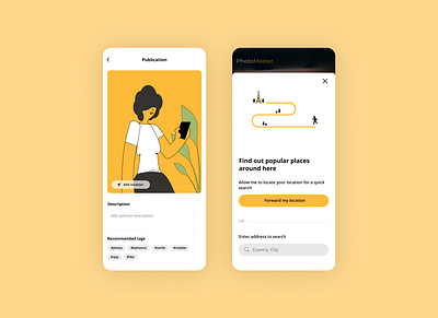 PhotoMaster app app design apple design illustration mobile mobile app design ui ui ux ui ux design ux vector web