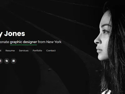 personal one page website bootstrap django illustration python wordpress