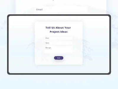 Contact us :- Tell us about your project ideas app color contact form contact us design footer form uiux user experience design ux webapp webdesign