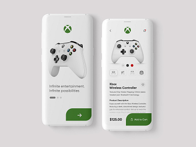 Xbox App Design Concept 10ddc adobe photoshop app design daily ui designinpiration dribble minimalist ui design uiux xbox xboxone