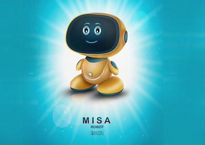 Misa Robot design drawing future head hero heroes illustration illustration art illustrator misa robot logo vector vector art