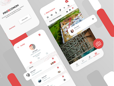 Building App Concept aplication builder building building design material ui materialdesign stavba uxdesign uxui uxuidesign white ui