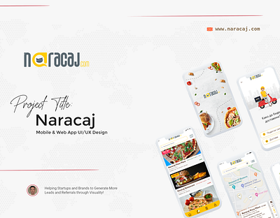 „Naracaj“ Mobile App UI/UX Design app branding branding design design graphic design mobile app product ui ui ux design ux