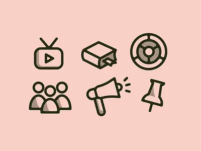 New Life App Icons app church icons illustration ui vector