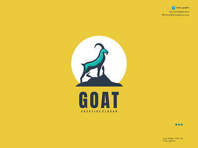 Goad Logo Mascot branding design icon illustration logo logo design logotype vector