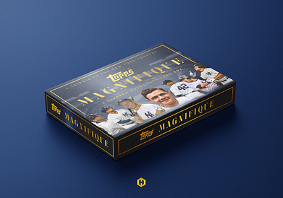 Topps Magnifique | Baseball Card Concept adobe baseball baseball cards baseball design card design concept design mlb mockup new york yankees photoshop product design product mockup sports sports cards sports design yankees
