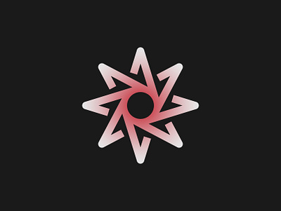 Abstract Star design graphic design logo vector