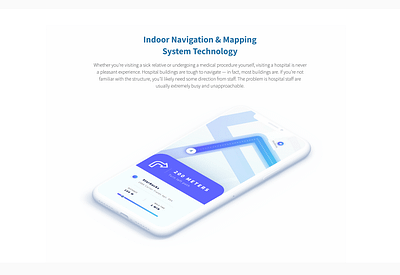 Indoor navigation-SONARAX buildings design gradient location navigation ui ux