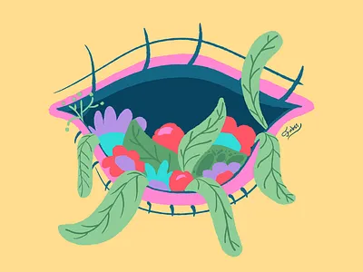 third eye artist artwork creative creative design draw dribbble filter illustration illustrator photoshop