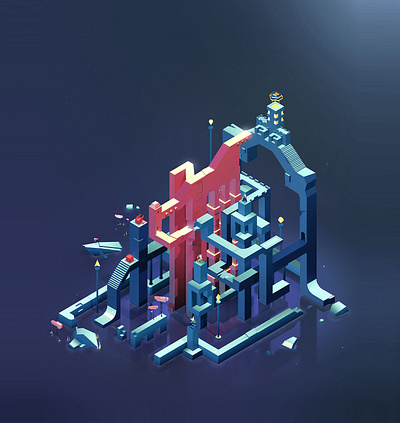 ZCOOL c4d icon illustration logo ui 图标 插图 设计