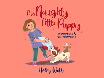 My Naughty Little Puppy bolinda audio childrens book childrens book illustration childrens illustration cover art design digital painting illustration photoshop art