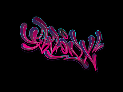 Bronx #2 tag version bronx calligraphy design graffiti illustration lettering logo logotype new york type typography каллиграфия леттеринг