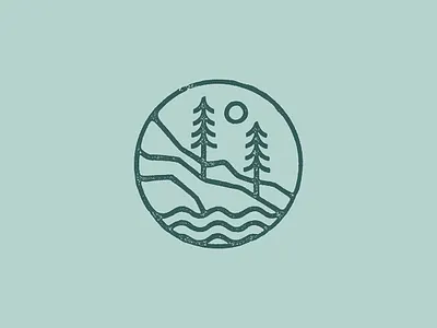 West Coast Logomark brand identity branding design icon illustration illustrator logo vector