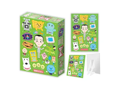 Pee-wee's Playhouse Puzzle adobe illustrator character design illustration jerrod maruyama puzzle vector