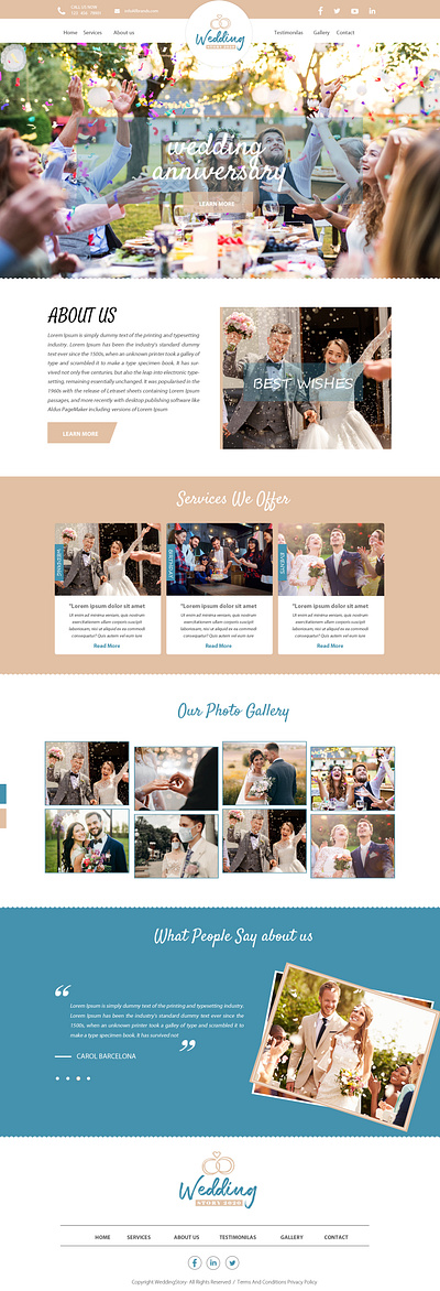 wedding website