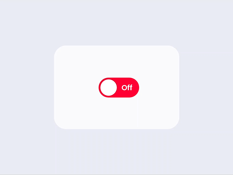 On/Off Switch dailyui dailyui015 onoffswitch switch toggle switch