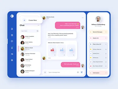 Chat Interface Web Application application development application ui chat app chat interface chating design ui ux web app web application design web development website website design