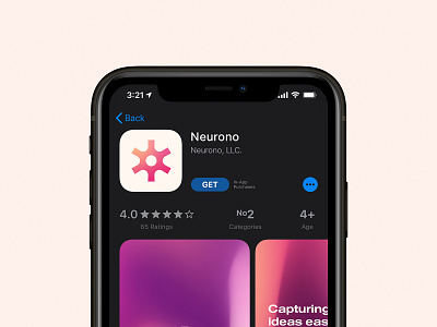 Neurono - App Icon Logo Design app icon app logo brand identity branding logo logo design logo designer neuron logo neuron logo design startup brand startup logo symbol tech brand tech logo