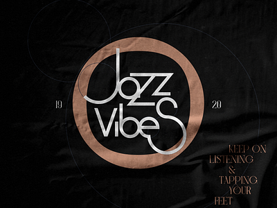 Jazz Vibes Logo branding design graphics identity illustrator logo minimal type typography vector