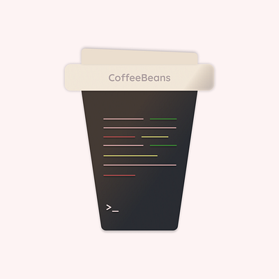 CoffeeBeans beginner brand design branding company logo creativity design icon illustration logo