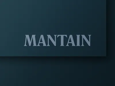 Mantain Visual Identity brand identity branding branding agency branding and identity branding design design graphic design identity ireland irish logo logo design logotype logotype design mens grooming minimal premium typography visual identity wordmark