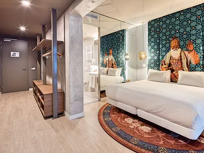 HEADBOARD DESIGN FOR SOUTH EAST ROOM art collage collage art collageart hotel hoteldesign mural mural design muralist