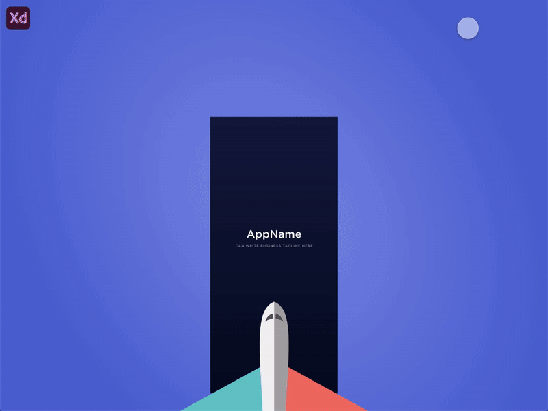 Splash Animation (Conceptual) adobe xd animation animations design interaction design mobile apps splash screen ui ux uxyard