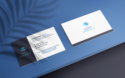 Satini Aesthetic Doctor : Business Card business card business card design business cards businesscard