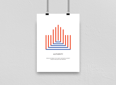 Authority - hidden persuasion art branding design icon illustration logo minimal poster vector