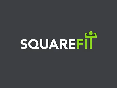 Square Fit branding design fitness logo gym logo logo logo design