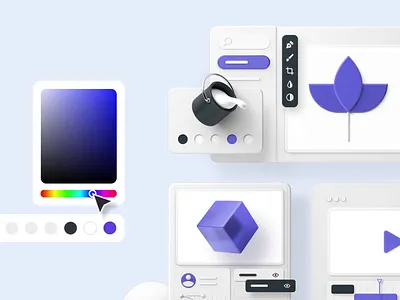 Bento Design Vol. 1 3d animation bento blender branding c4d cinema4d drag and drop illustration mockup mockups scene template ui8 ui8net