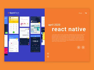 Blog Section figma it company simple clean interface software company ui ux web design