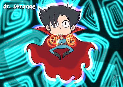 Dr. Strange cartoon character coffeescartoon drstrange fanart