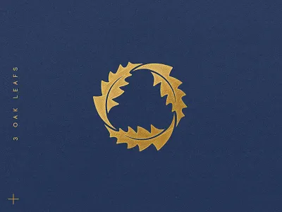 Oak Leafs Logo concept corporate designer elegant emblem flora floral golden iconic leaf leafs life logo logo designer logos luxury nature oak premium simple