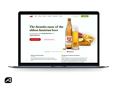 Stieglbräu: an Emblematic Austrian Restaurant beer dishes drink food gastronomy restaurant webdesign