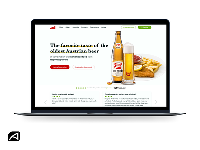 Stieglbräu: an Emblematic Austrian Restaurant beer dishes drink food gastronomy restaurant webdesign