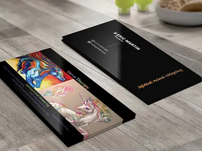 Professional Business Card brand identity design branding business card design illustration
