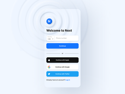 Sign Up 001 app dailyui dailyui 001 design figma ios iphone x skeuomorphism ui ux