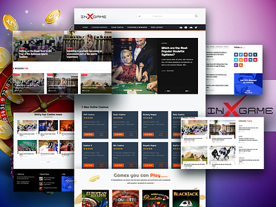 Casino Affiliate WordPress Theme blog design casino review wordpress theme casino wordpress theme freebies game portal wordpress theme psd design template design theme design wordpress casino affiliate theme wordpress design wordpress gambling theme wordpress game review theme wordpress gaming news theme wordpress gaming theme