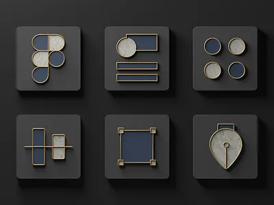 3d icons in c4d 3d app cinema4d design icon