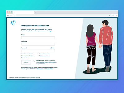 #CreateWithAdobeXD Sign up form app design icon illustration illustrator typography ui ux web website