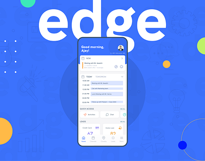 Edge — Sale & Lead Management — A Case Study design mobile app mobile app design product product design ux ux design