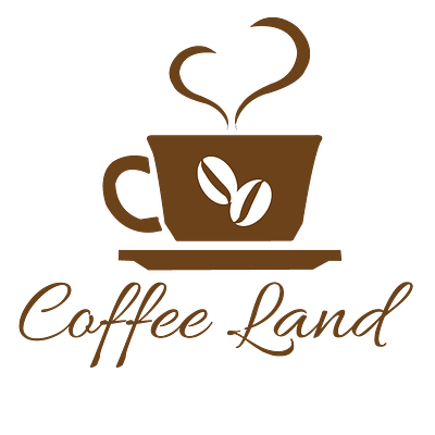 Coffee Land branding design icon illustration illustrator logo logo design type typography vector