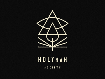 Holyman Society brand branding icon identity logo mark type