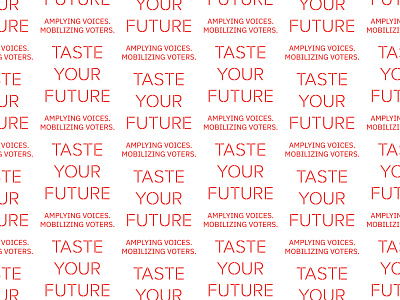 Register To Vote! america branding dump trump flat go blue ice creame road trip soft serve