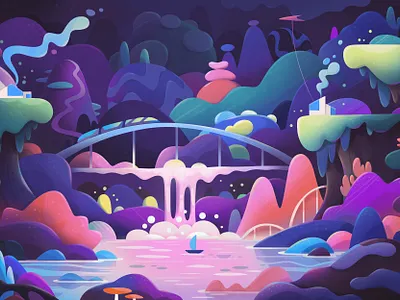 Animated loop for Chillhop Record abstract animation cartoon concept design illustration loop zutto