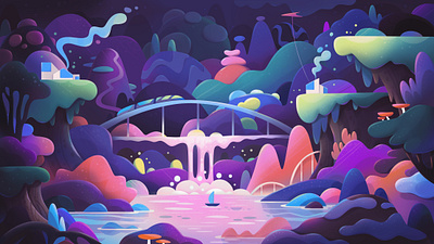 Animated loop for Chillhop Record abstract animation cartoon concept design illustration loop zutto