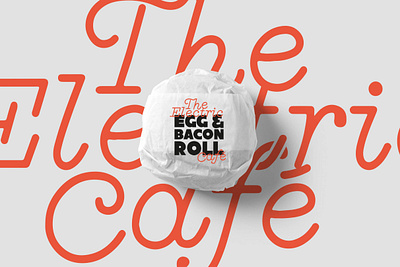Electric Cafe Branding brand identity branding brandnew font design food illustration logo typeface typographic typography vintage