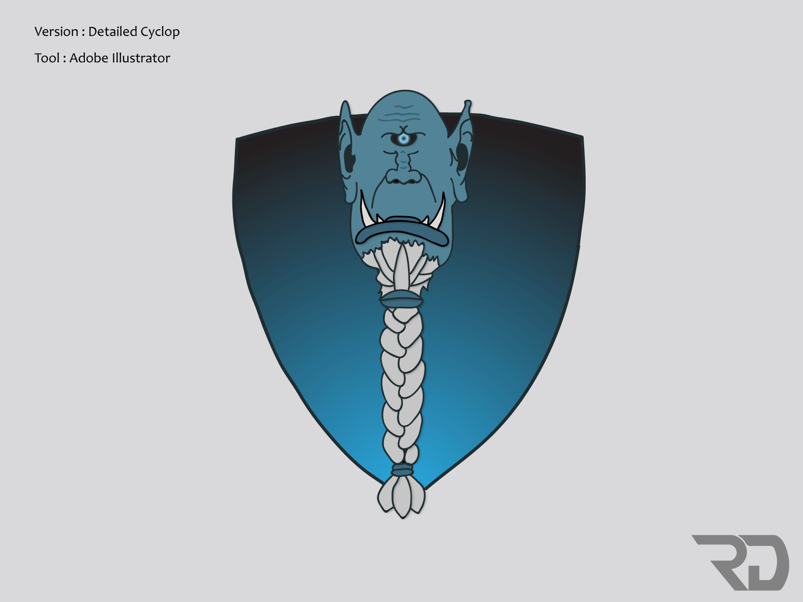 Detailed Cyclop art branding design icon illustration illustrator logo minimal vector