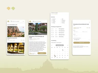 Booking platform booking design ui ux web